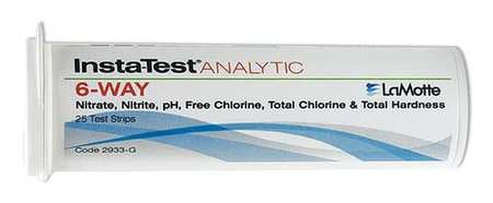 Test Strip,drinking Water,5in L. (1 Unit