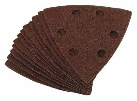 Emery Cloth Sanding Pad,ao,3-1/8",pk12 (