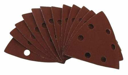 Emery Cloth Sanding Pad,3-1/8",12 Pcs. (