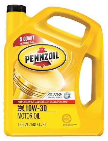 Engine Oil,10w-30,conventional,5qt (1 Un