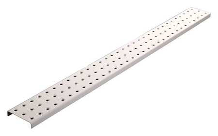 Pegbrd Strip,3",rnd Hole,white,pk2 (1 Un