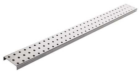 Pegbrd Strip,3",rnd Hole,silver,pk2 (1 U