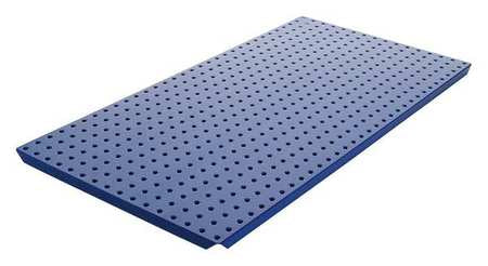 Pegbrd Panel,16",rnd Hole,blue,pk2 (1 Un