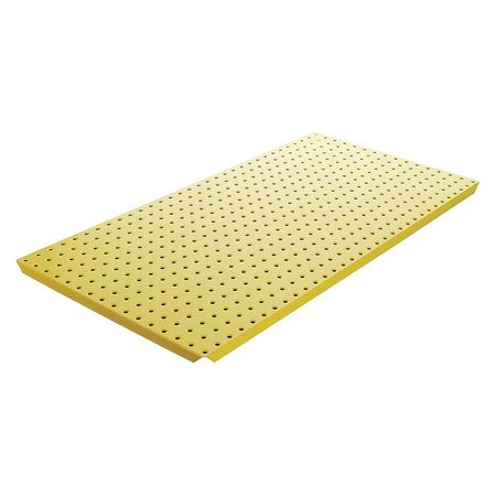 Pegbrd Panel,16",rnd Hole,yellow,pk2 (1