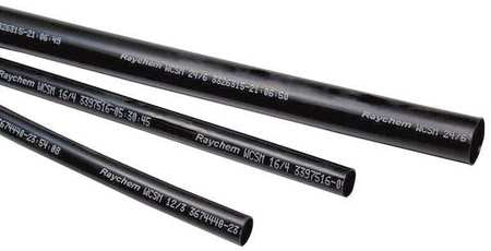 Shrink Tubing,4.33in Id,black,4ft,pk5 (1