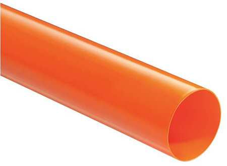 Shrink Tubing,0.625in Id,orange,25ft (1