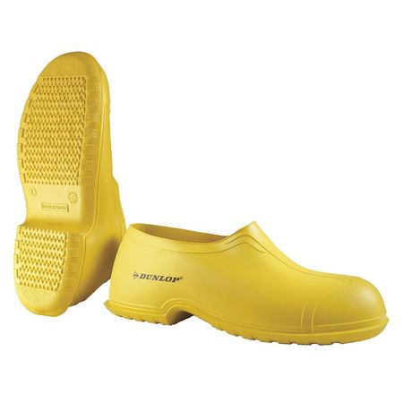 Overshoes,m,pvc,4-way Cleated,yellow,pr