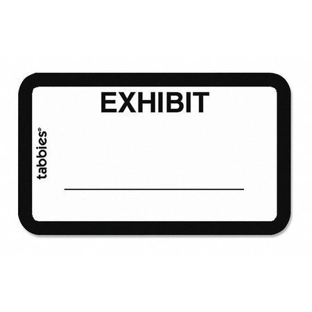 Color-coded Legal Exhibit Label,pk252 (2