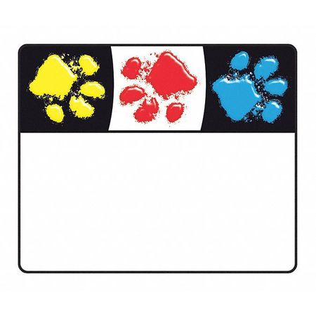 Paw Print Name Tags,pk36 (3 Units In Pk)