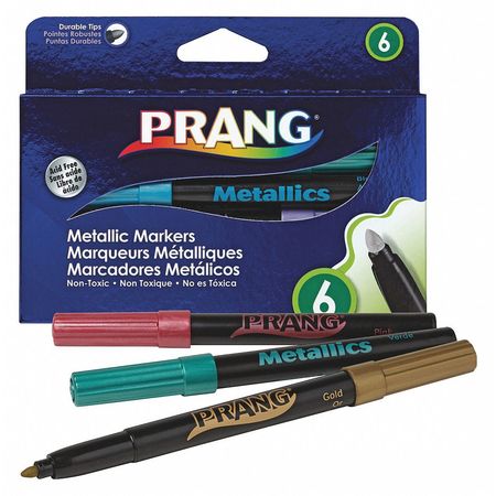 Markers,metallic,6ct (1 Units In Ea)