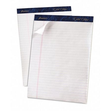 Pad,legal,8.5"x11.75",white,pk4 (1 Units