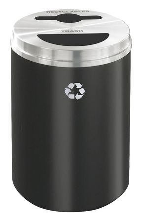 Recycling Container,black,33 Gal. (1 Uni