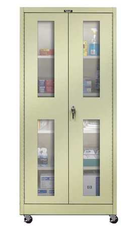 Shelving Cabinet,84" H,36" W,tan (1 Unit