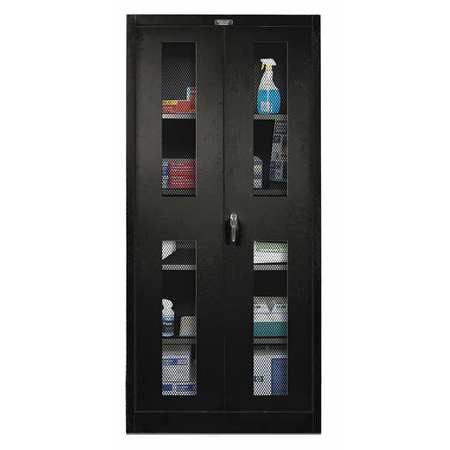 Shelving Cabinet,78" H,48" W,black (1 Un