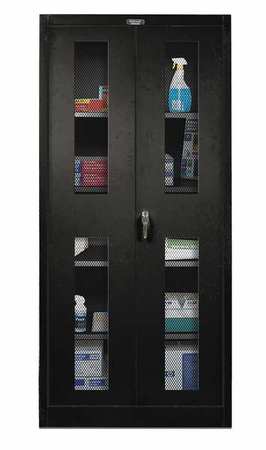 Shelving Cabinet,78" H,48" W,black (1 Un