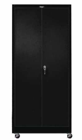 Shelving Cabinet,84" H,48" W,black (1 Un