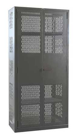 Shelving Cabinet,78" H,36" W,charcoal (1