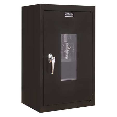 Wall Cabinet,26" H,16" W,black (1 Units