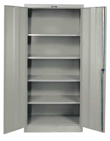 Shelving Cabinet,72" H,36" W,gray (1 Uni