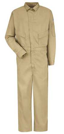 Resistant Coverall,khaki,42 In Tall (1 U