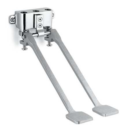 Double Pedal Mixing Valve, Wall Mounted