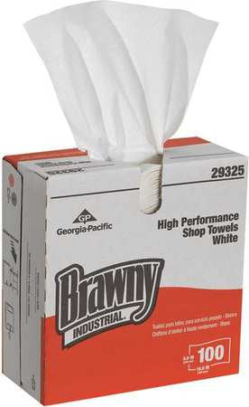 Dspsbl Towels,9inx16-51/64in,white,pk10