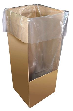 Trash Bags,38 Gal.,3.00 Mil,pk100 (1 Uni