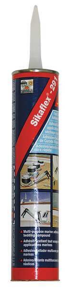 Sealant, 10.1 oz, Cartridge, White, Hybrid Base