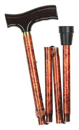 Folding Cane,standard,14 In,copper Swirl