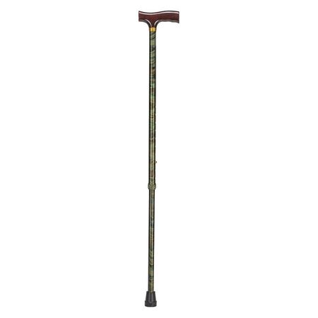 Adjustable Cane,derby-top,wood,green (1