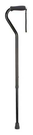 Adjustable Cane,offset,33 In.,black (1 U