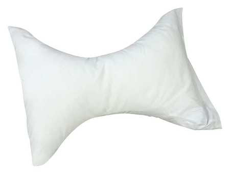 Rest Pillow,18inlx24inw,wht,plystr Fiber