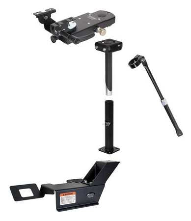 Computer Mount Kit,black,ford F250-f750