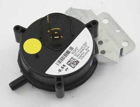 Pressure Switch,-0.55 In. Wc Spst (1 Uni