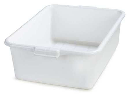 Tote Box,20in L X 15 In W X 7 In H,white