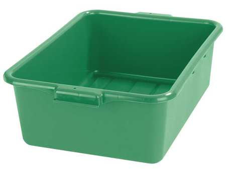 Tote Box,20in L X 15 In W X 7 In H,green