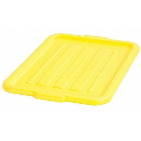 Tote Lids,20in L X 15in W X 1in H,yellow