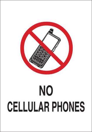 Security Sign,no Cellular Phones,pl (1 U