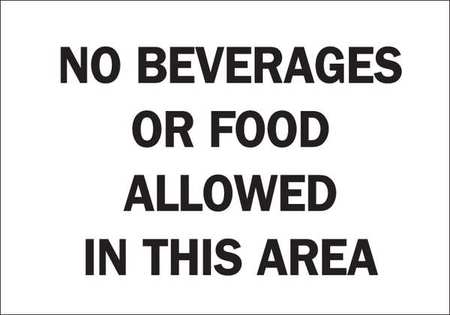 Safety Sign,no Beverages Or,cornr Hls,al