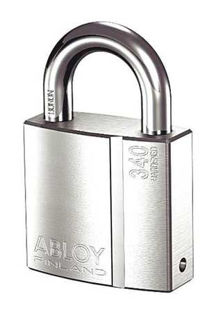 Government Padlock,2-15/64"w (1 Units In