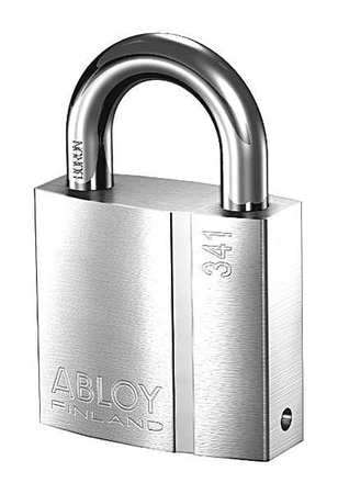 Government Padlock,2-15/64"w (1 Units In