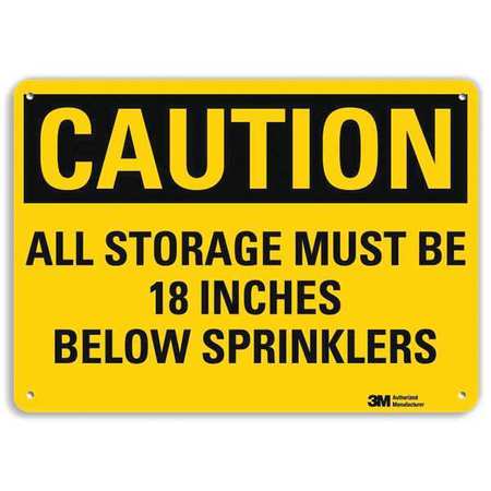 Caution Sign,10" W,7" H,0.040" Thick (1