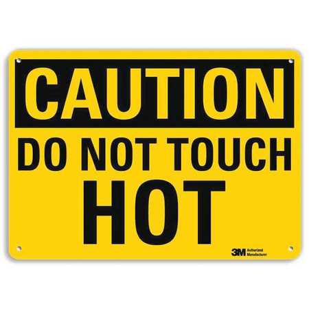 Caution Sign,10" W,7" H,0.040" Thick (1