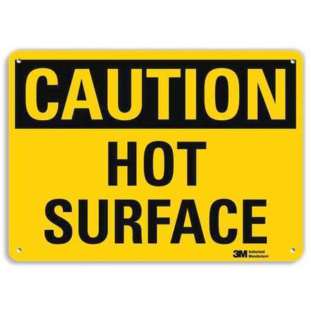 Caution Sign,10" W,7" H,0.040" Thick (1