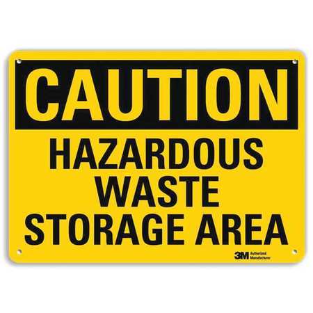 Caution Sign,10" W,7" H,0.040" Thick (1