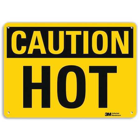 Caution Sign,10" W,7" H,0.040" Thick (1