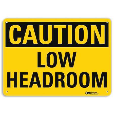 Caution Sign,10" W,7" H,0.040" Thick (1