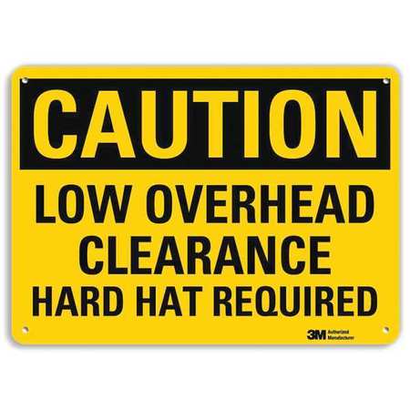 Caution Sign,10" W,7" H,0.040" Thick (1