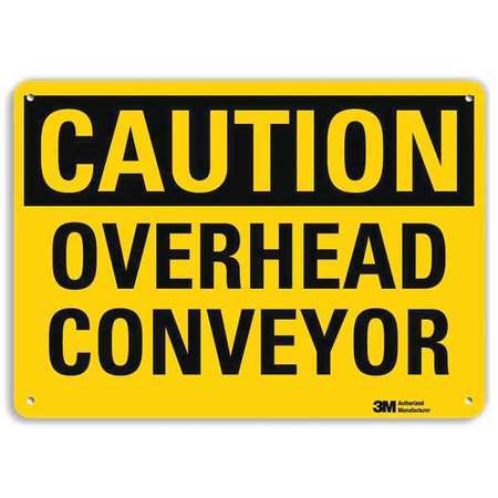 Caution Sign,10" W,7" H,0.040" Thick (1