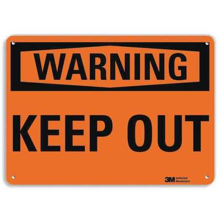 Caution Sign,10" W X 7" H,0.055" Thick (